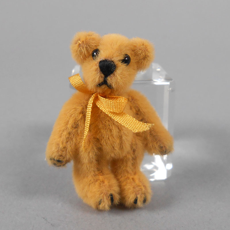 Light Gold Velvet 1.5 inch Bear